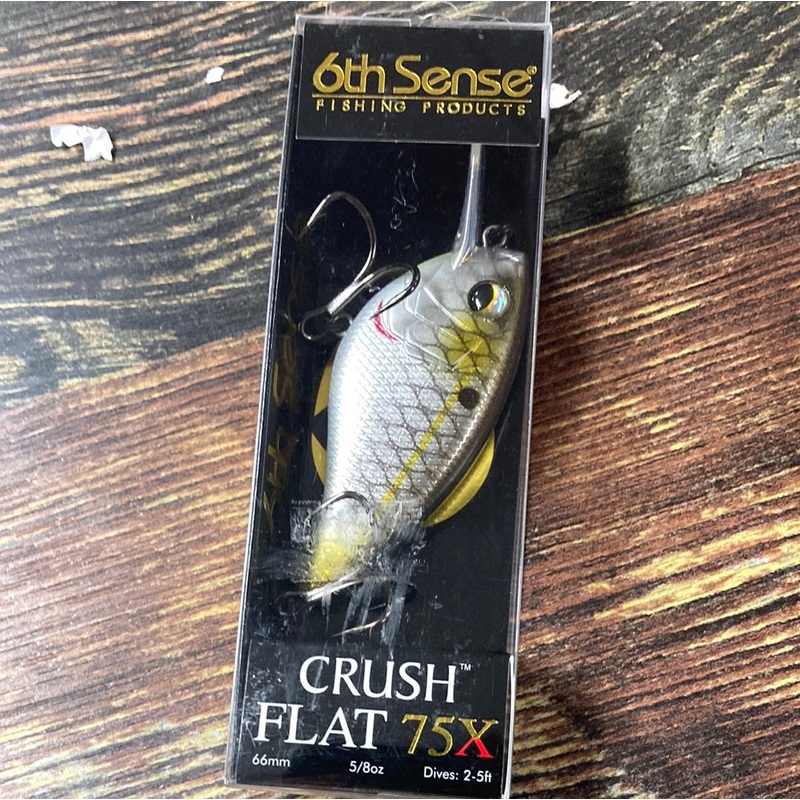 6th Sense Crush Flat 75X – 5/8 oz. Shad Fantasy