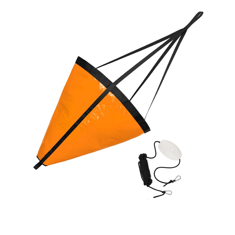 BLUEWING Drift Sock Sea Anchor with Retrieval Buoy Rope