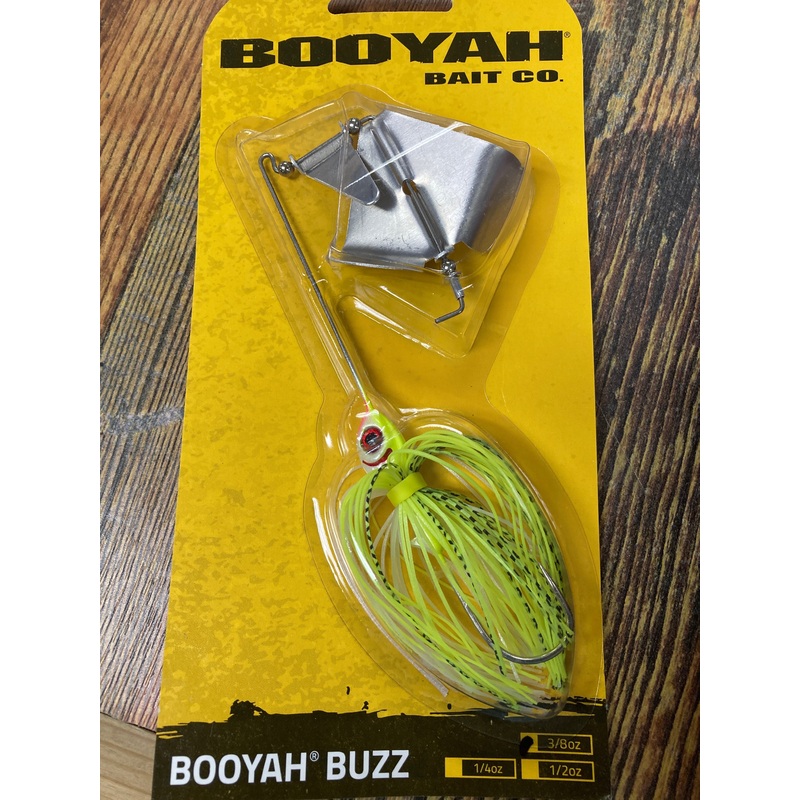 BOOYAH Buzz 3/8 oz. Chartreuse Pearl/White
