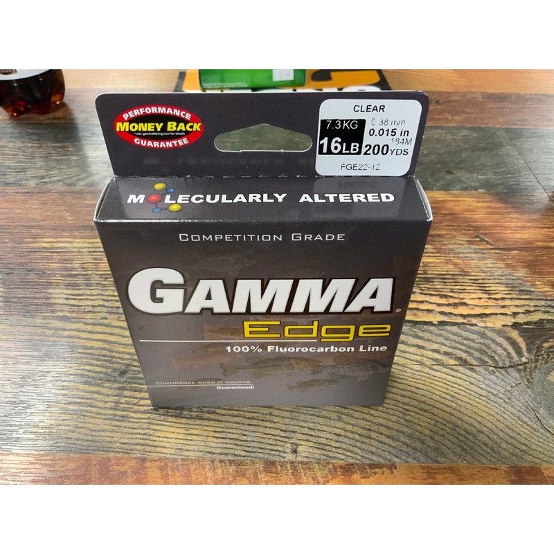 Gamma Edge Fluoro 16 lb. 200 yd