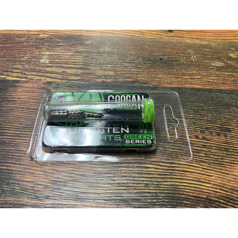 Gogan Tungsten Nail Weights Green Series 3/64 oz.