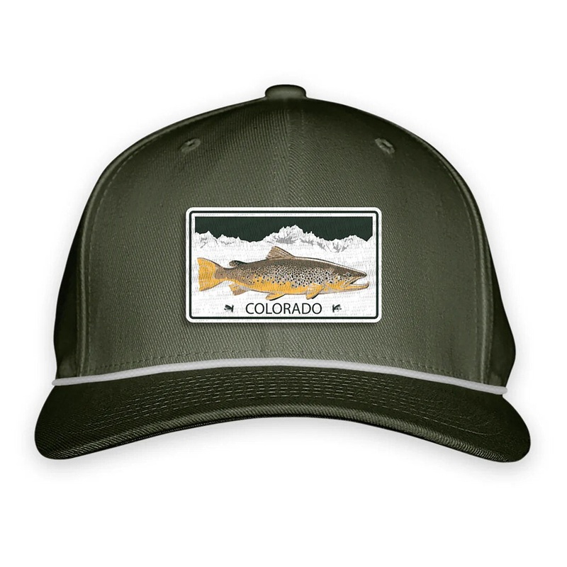 Rep Your Water Colorado Wild Brown Unstructured 5 Panel Hat