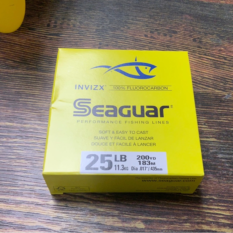 Seaguar Invizx Fluoro 25lb. 200 yds