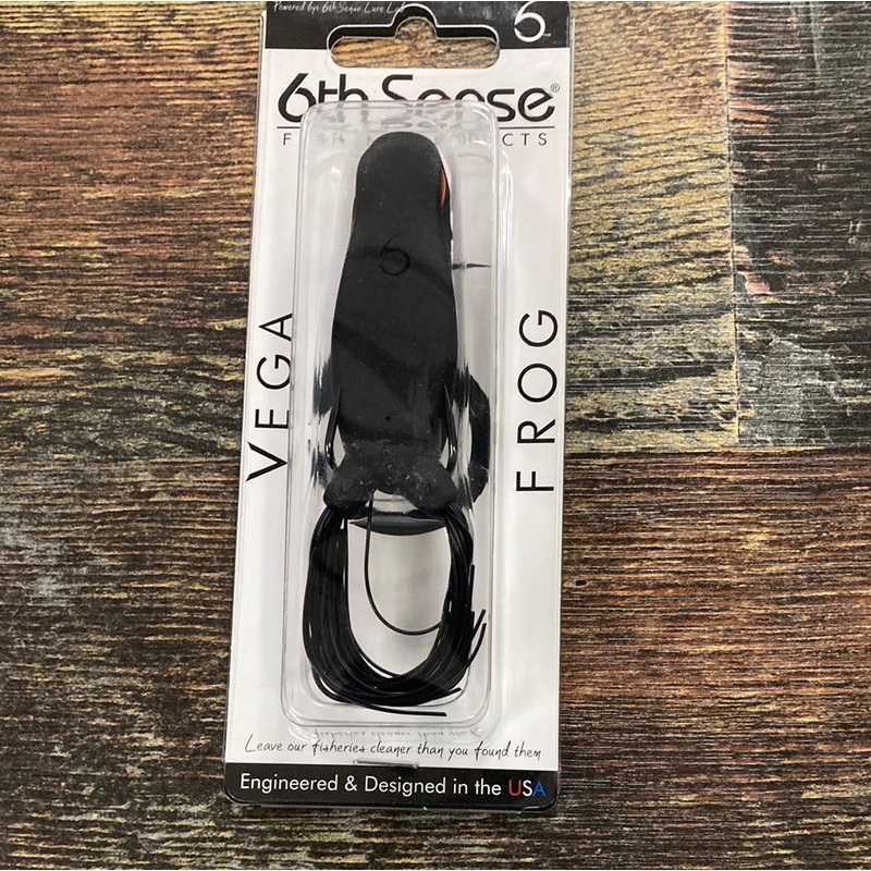 6th Sense Vega Frog 70 – 5/8 oz. Black