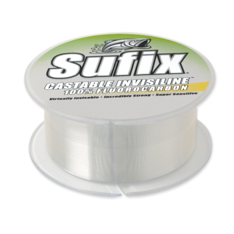 Sufix Invisiline Castable Fluorocarbon Line 100 yds “Clear”
