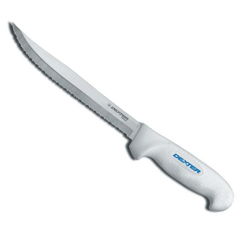 Dexter 8IN Sofgrip Tiger-Edge Slicer Knife