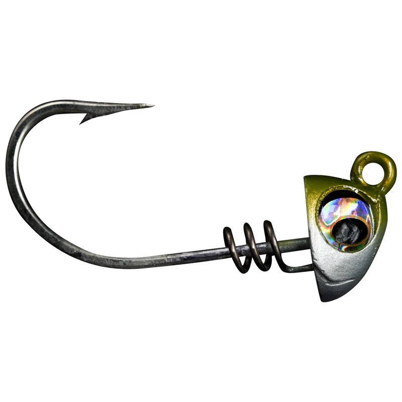 No Live Bait Needed 5″ Jigheads