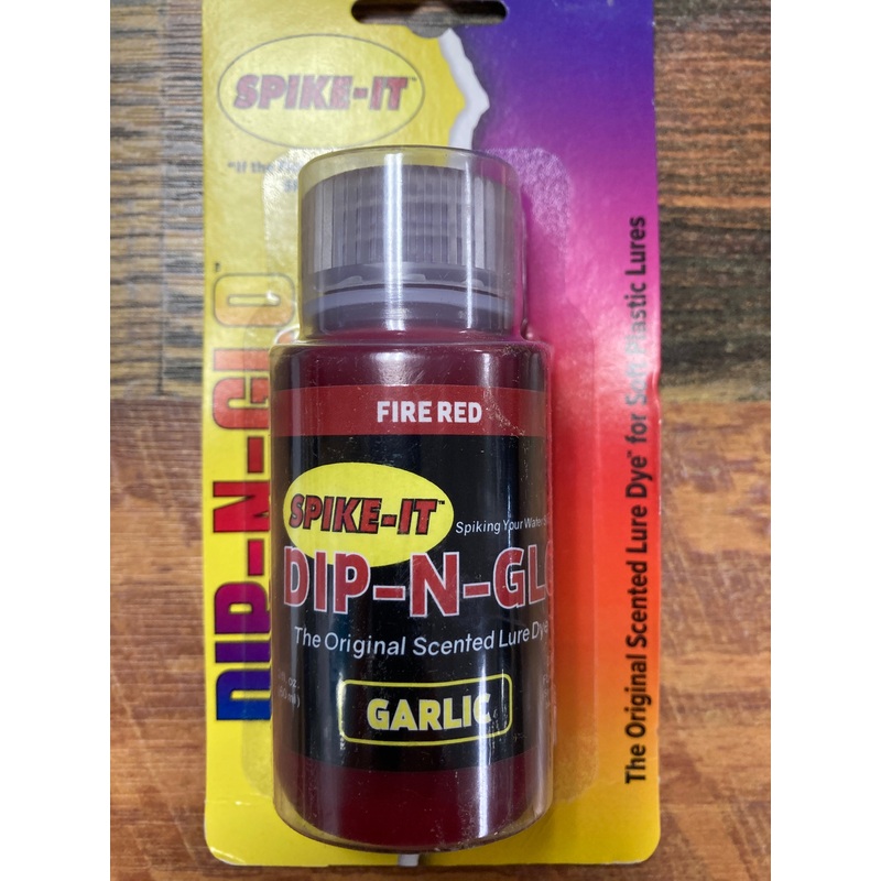 SPIKE IT Dip N Glow 2 oz. Fire Red/ Garlic