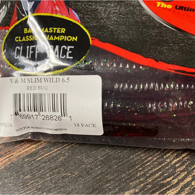 V&M Slim Wild 6.5″ Red Bug
