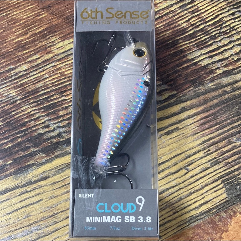 6th Sense Cloud 9 MIni Mag 3.8″ 7/8 oz. Shad Scales