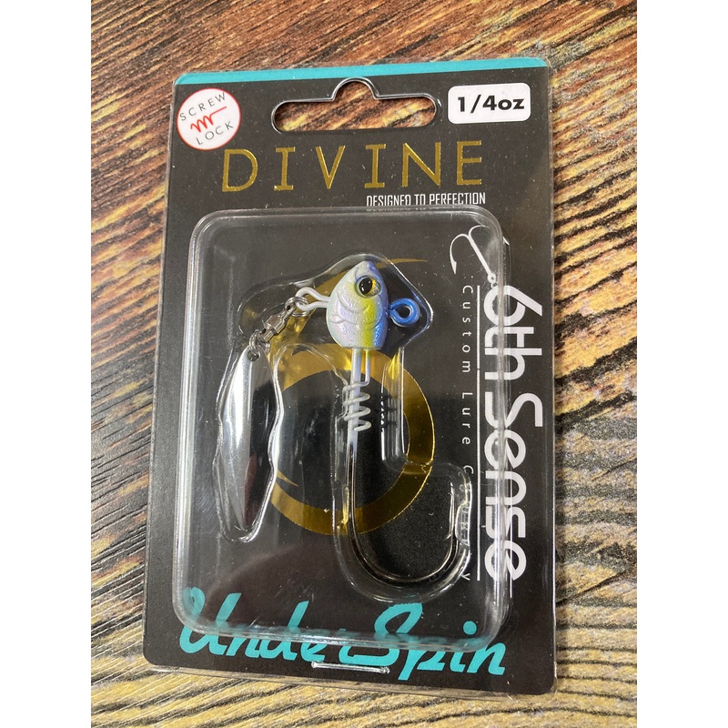 6th Sense Divine Under Spin 1/4 oz. Sexified Shad