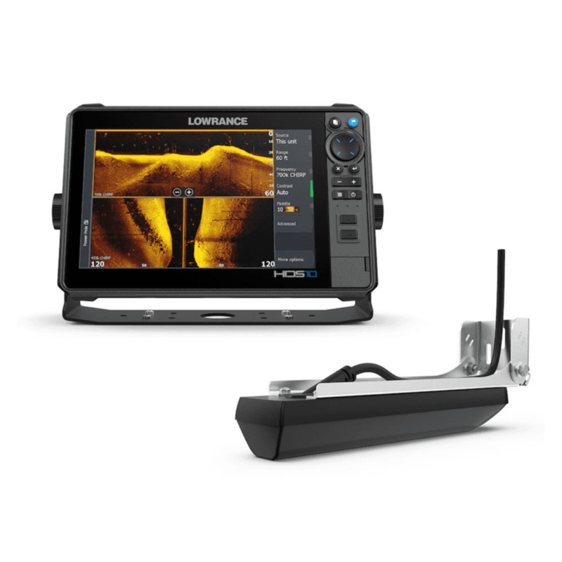Lowrance HDS-10 PRO with ActiveImaging HD 3-in-1 transducer