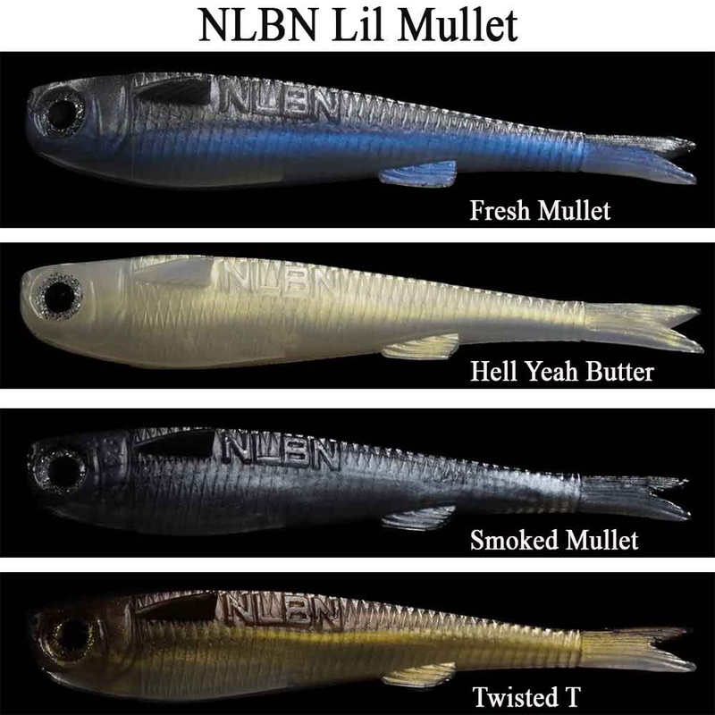 No Live Bait Needed (NLBN) 5″ Lil Mullet