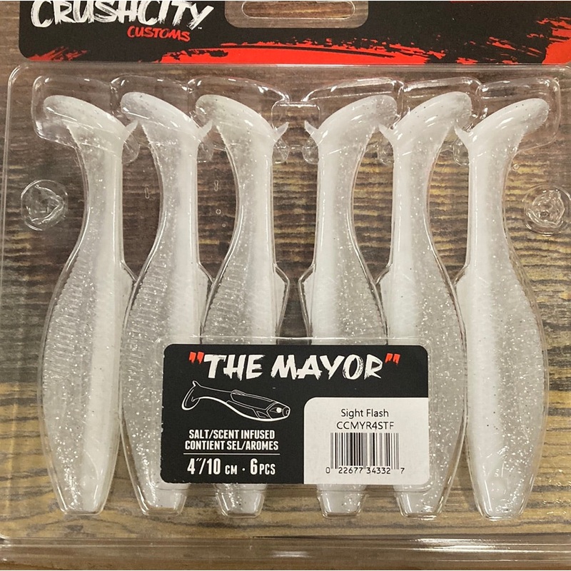 Rapala Crushcity The Mayor 4″ Sight Flash