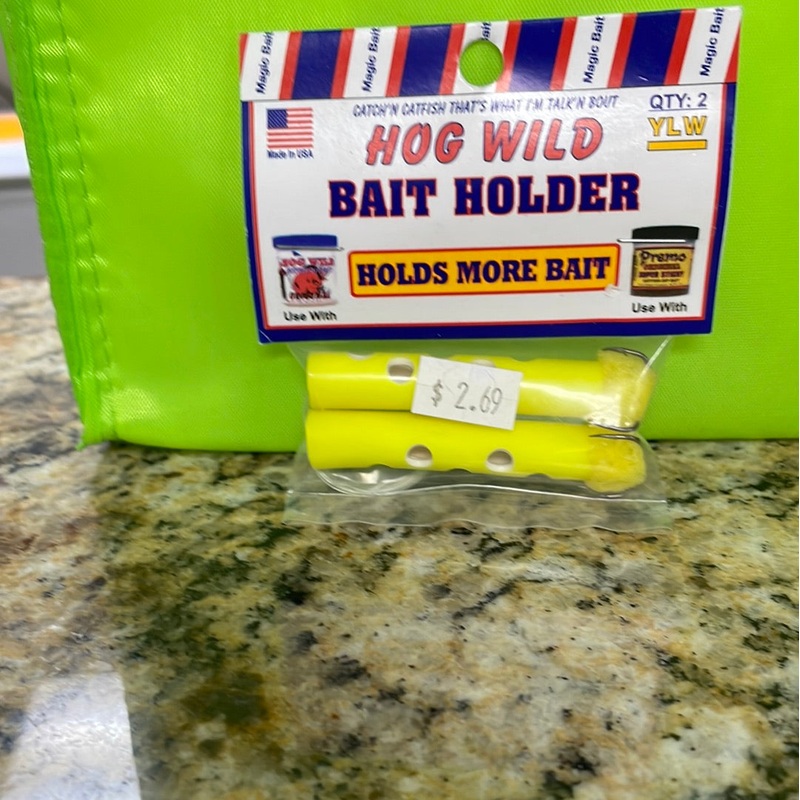 Hog Wild Bait Holder – Yellow