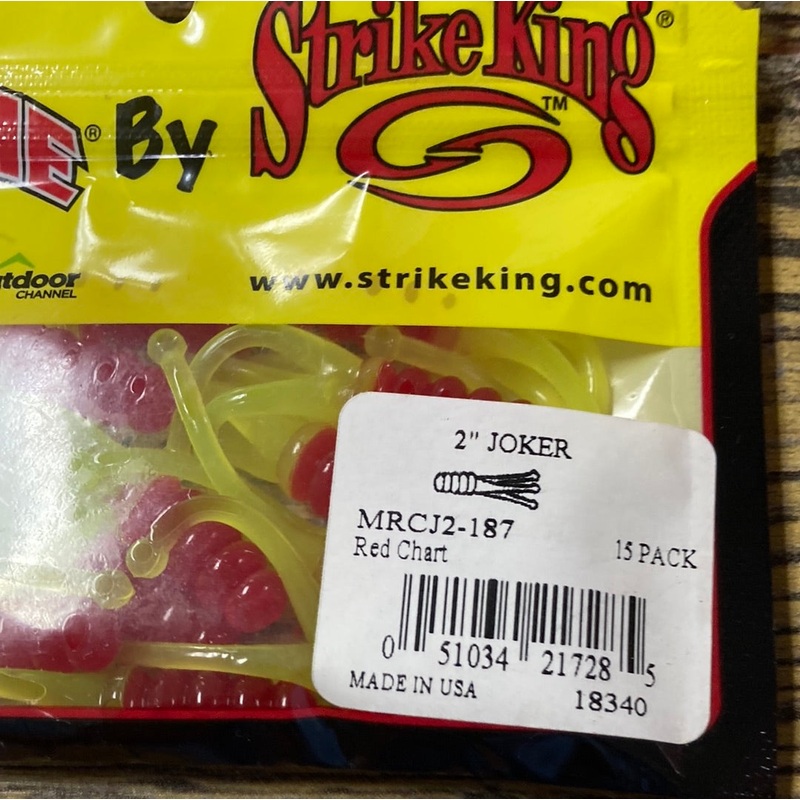 Mr Crappie 2 Joker Red Chart