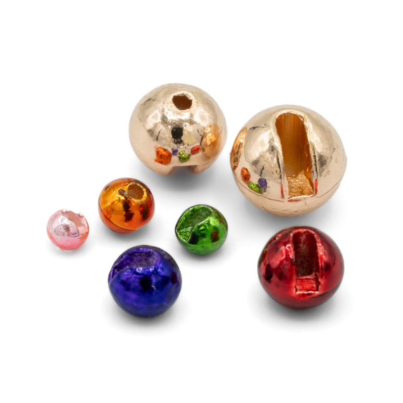 Umpqua Radiant Tungsten Slotted Beads – 20 Pack