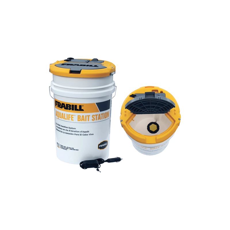 Frabill Bait Station 6 Gallon Bucket
