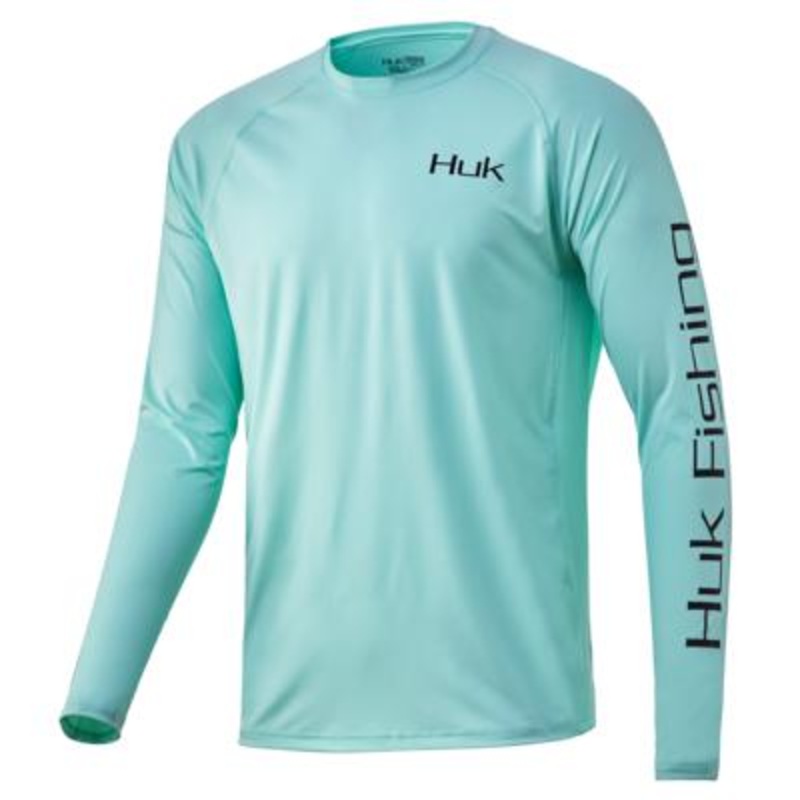 Huk Tuna Badge Pursuit Long Sleeve Performance Tech Tee