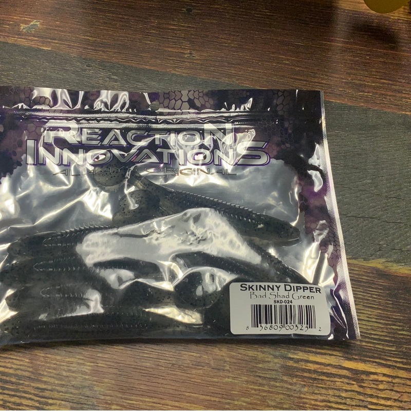 Reaction Innovations Skinny Dipper – Bad Shad Green