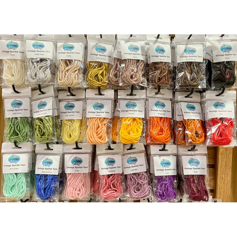 Zippy Flies Vintage Sparkle Yarn