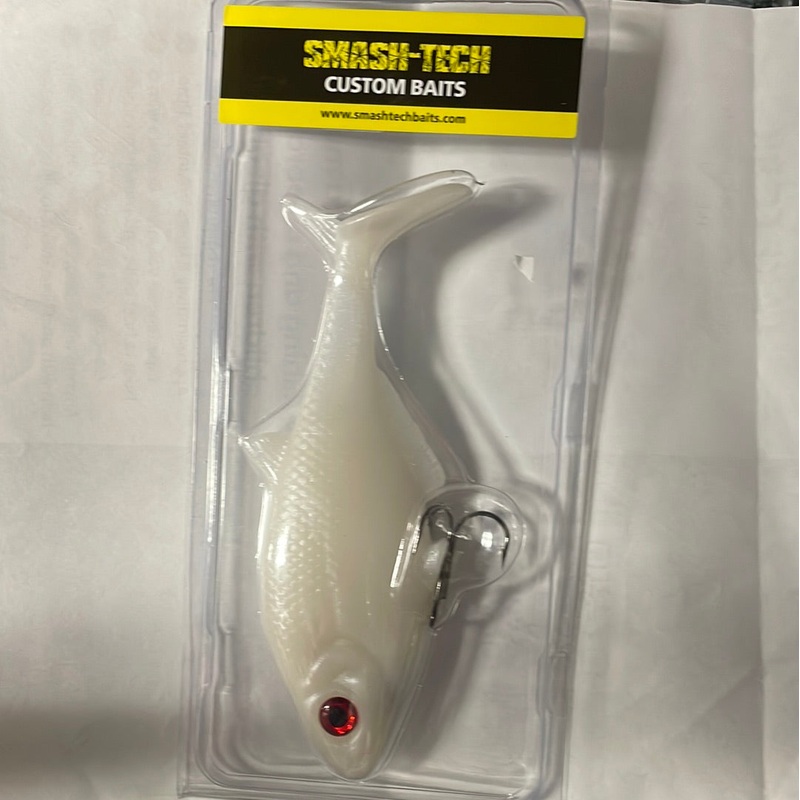 Smash Tech Swimbait 6 Pearl White
