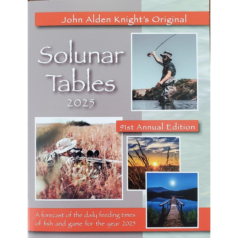 John Alden Knight’s Original “Solunar Tables” 2025