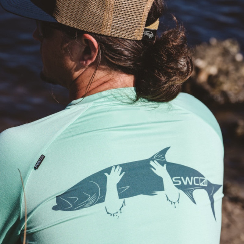 Skinny Water Culture Clearwater Raglan L/S- Poon Hero