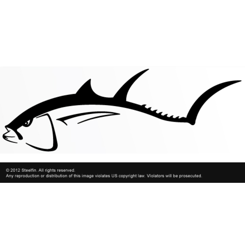 SteelFin Fish Species Decals