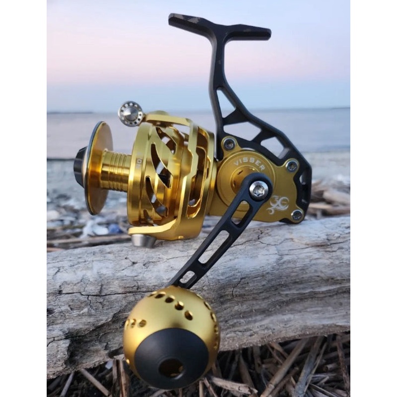 Visser Reels – PierMaster Anniversary Edition Bail-less Spinning Reel