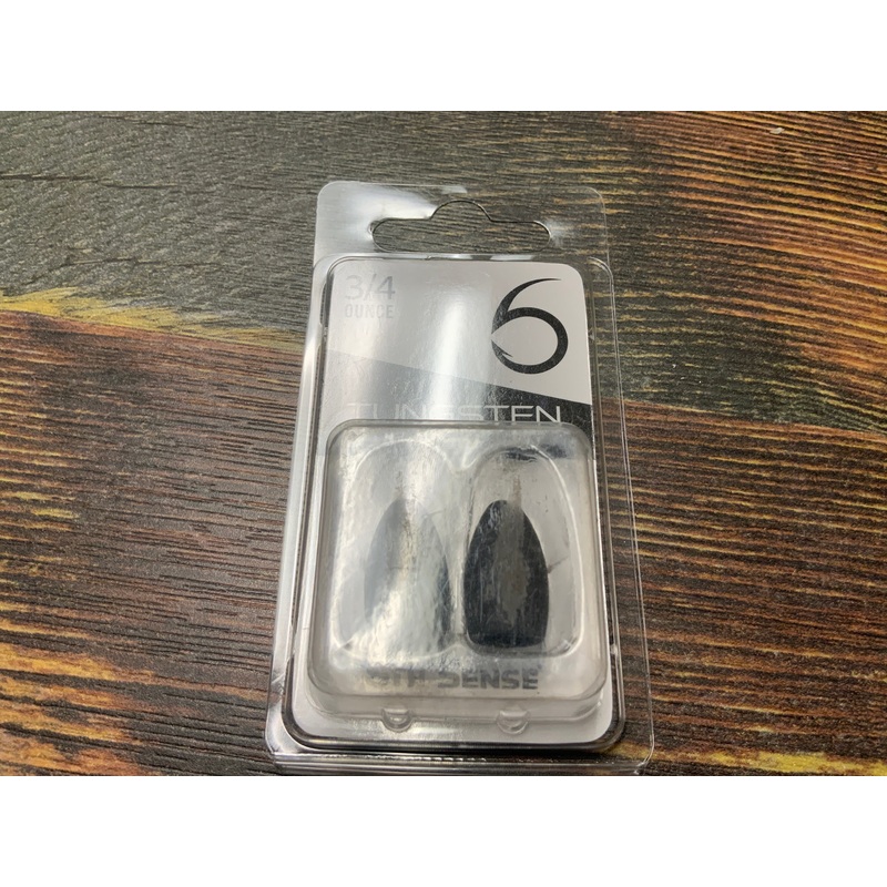 6th Sense Tungsten Flipping Weights 3/4 oz.