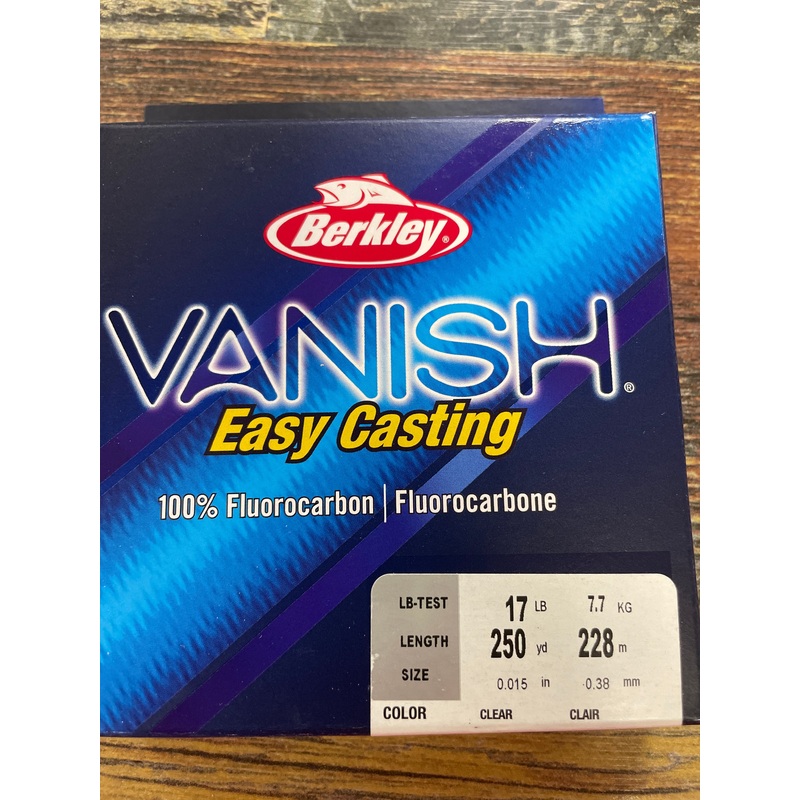 Berkley Vanish Easy Casting 17lb. 250 yds.