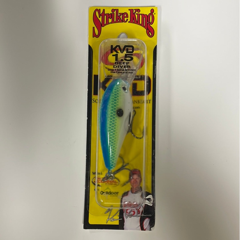Strike King KVD 1.5 Deep Diver Citrus Shad