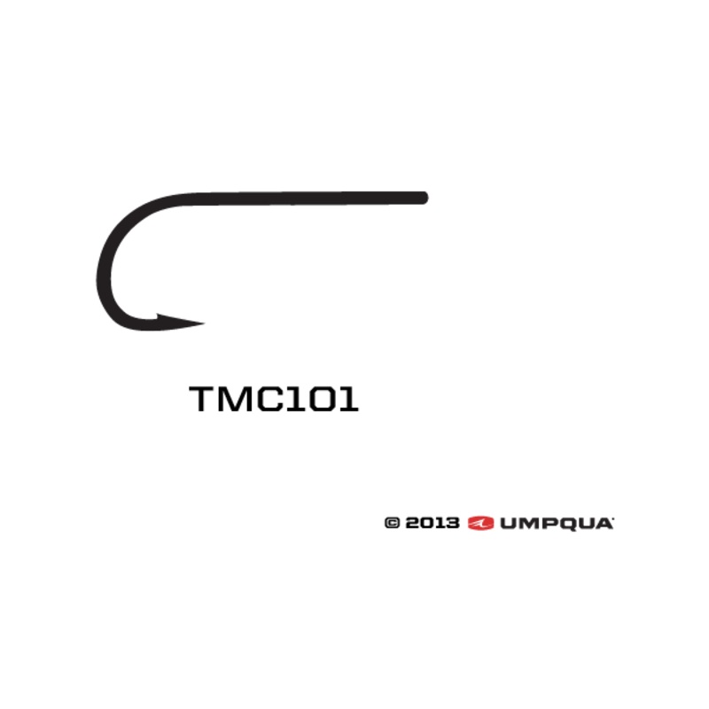 Tiemco TMC 101 Dry Fly Hooks – 100 Pack