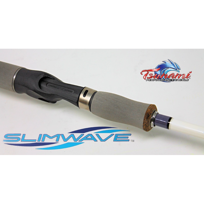 Tsunami Slimwave Slow Pitch Rod – Casting