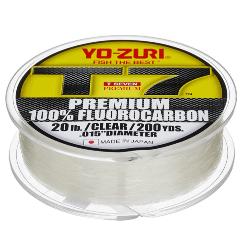 Yo-Zuri T-7 Premium Fluorocarbon Line 200 yds