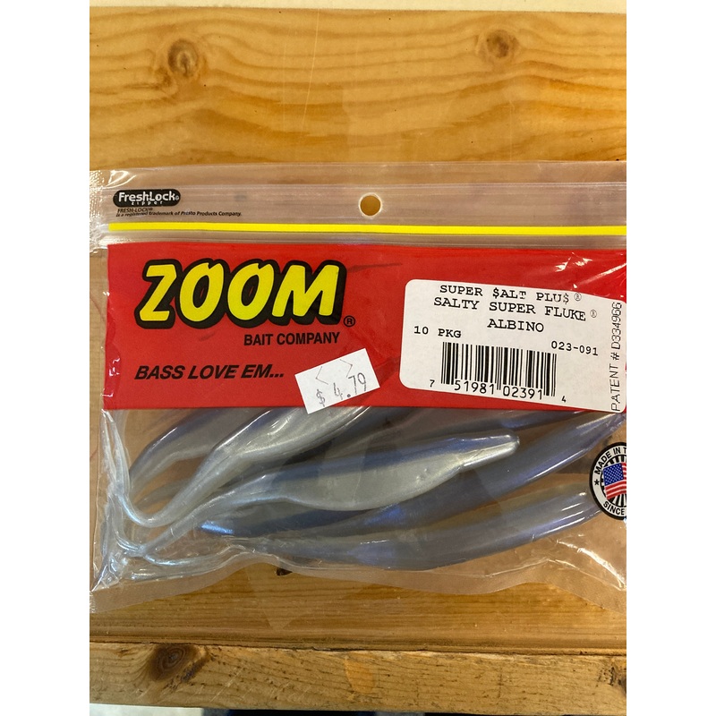 Zoom Super Fluke – Albino