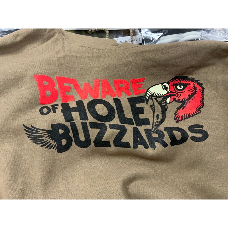 6th Sense Hoodie Beware of Hole Buzzards – XL – White