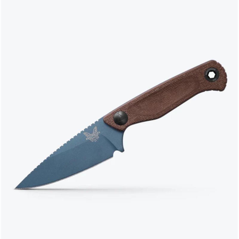Benchmade Dacian | Brown Canvas Micarta