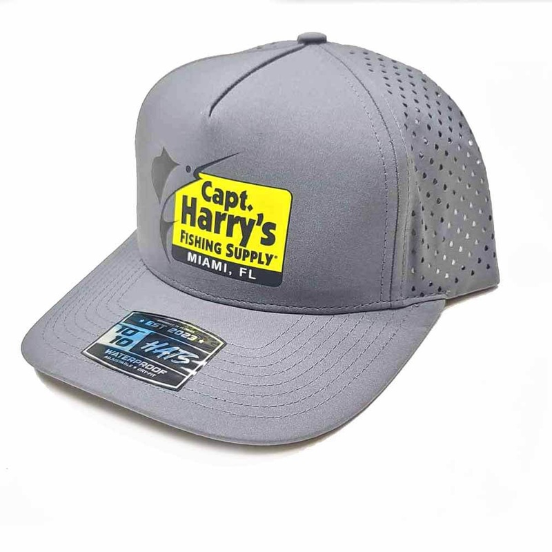 Capt. Harry’s Dark Gray Performance 5 Panel Hat