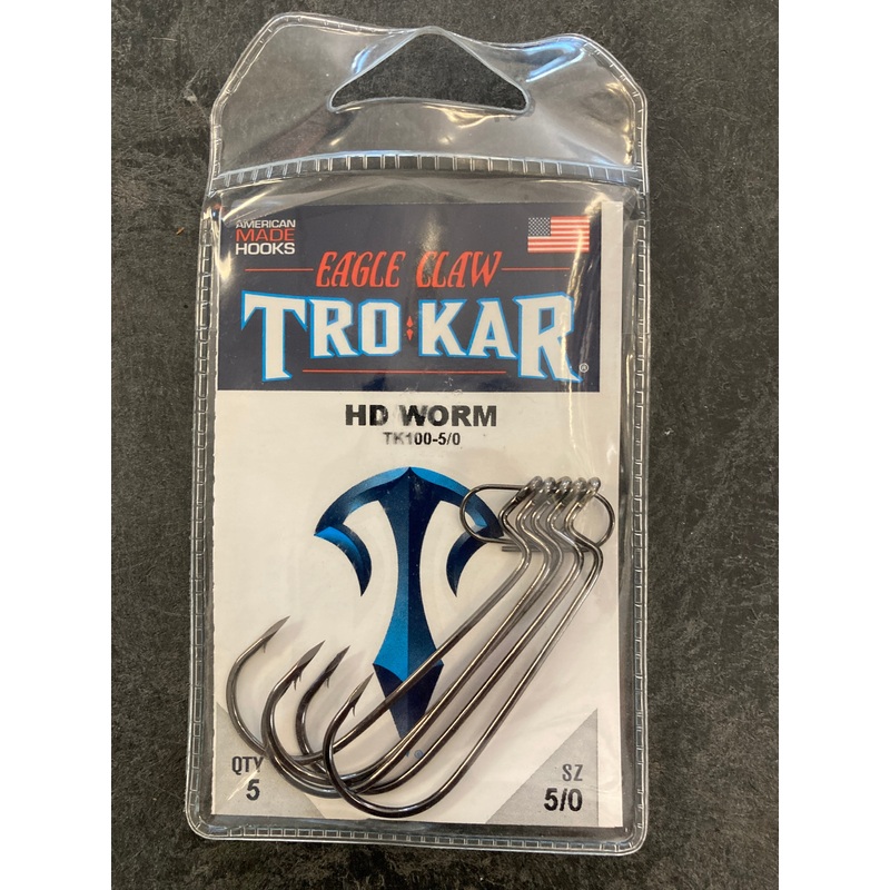Eagle Claw Tro Kar HD Worm 5/0