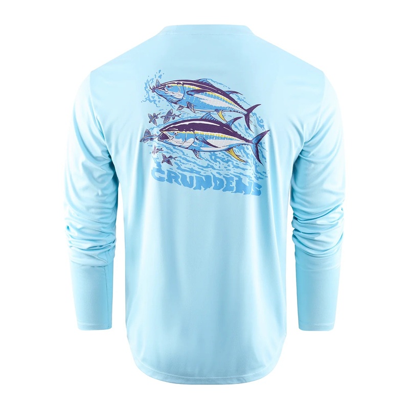 Grundens Twin Tuna Long Sleeve Tech T-Shirt