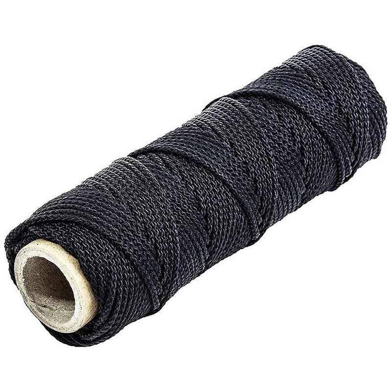 Tigress 100′ Of 300 Lb. Black Nylon Braid