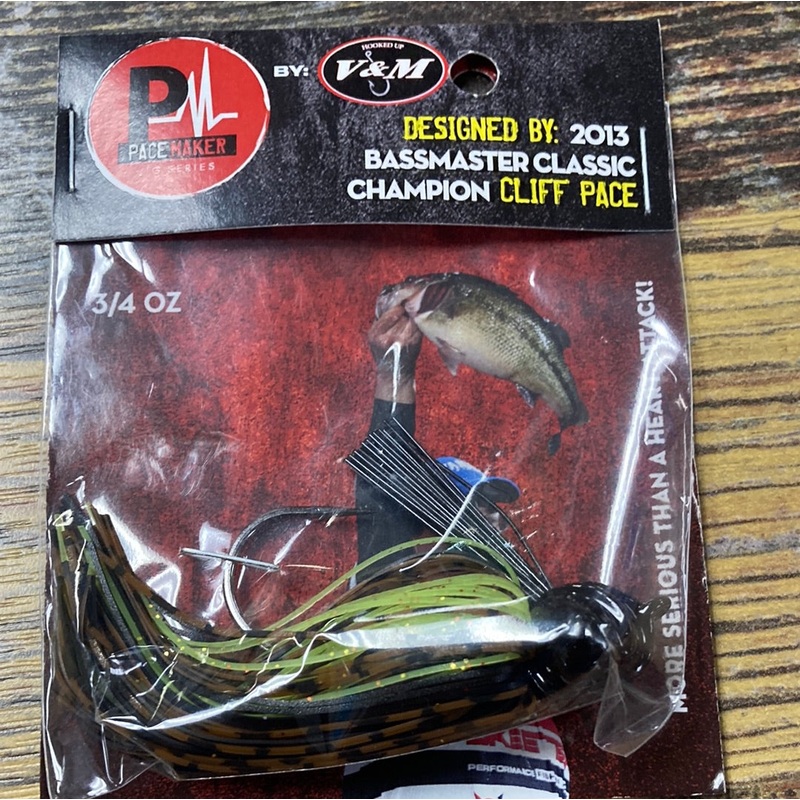 V&M Pacemaker Flatline Football Jig 3/4 oz. Missouri Craw