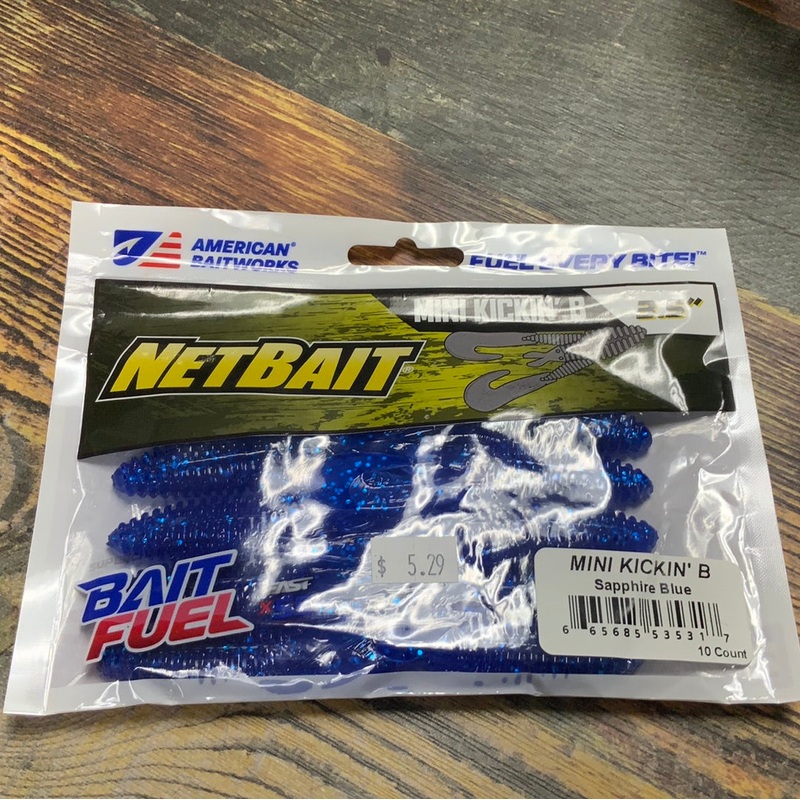 Baitfuel Mini Kickin 3.5″ Sapphire Blue