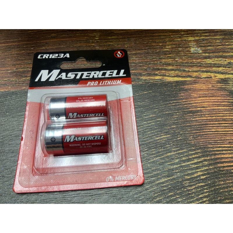 Mastercell Pro Lithium – CR123A