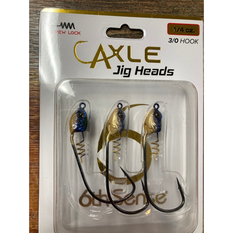 6th Sense Axle Jig Head 1/4 oz. 3/0 – Sun Gill