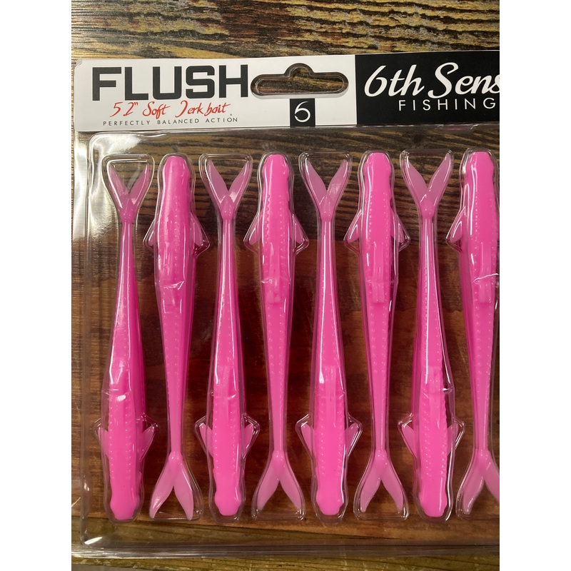 6th Sense Flush Jerkbait 5.2 Bubble Gum Pink