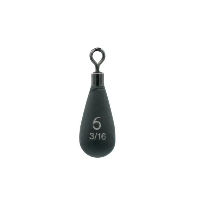6th Sense Wedge Series Tear Drop Shot Weight – Tungsten