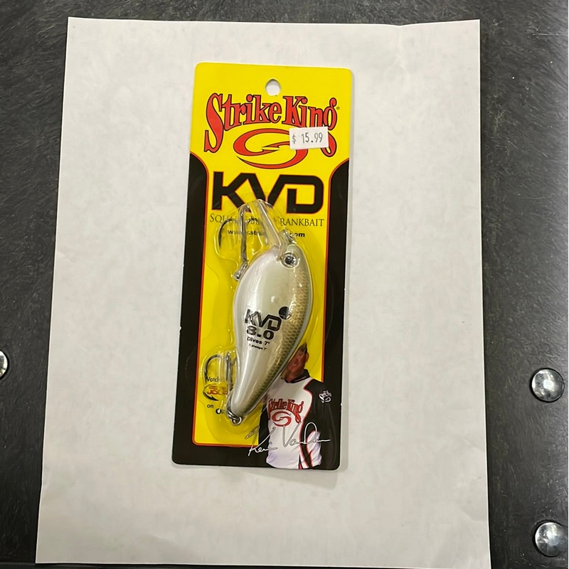 Strike King KVD 8.0 Square Bill Dives 7 Tennessee Shad